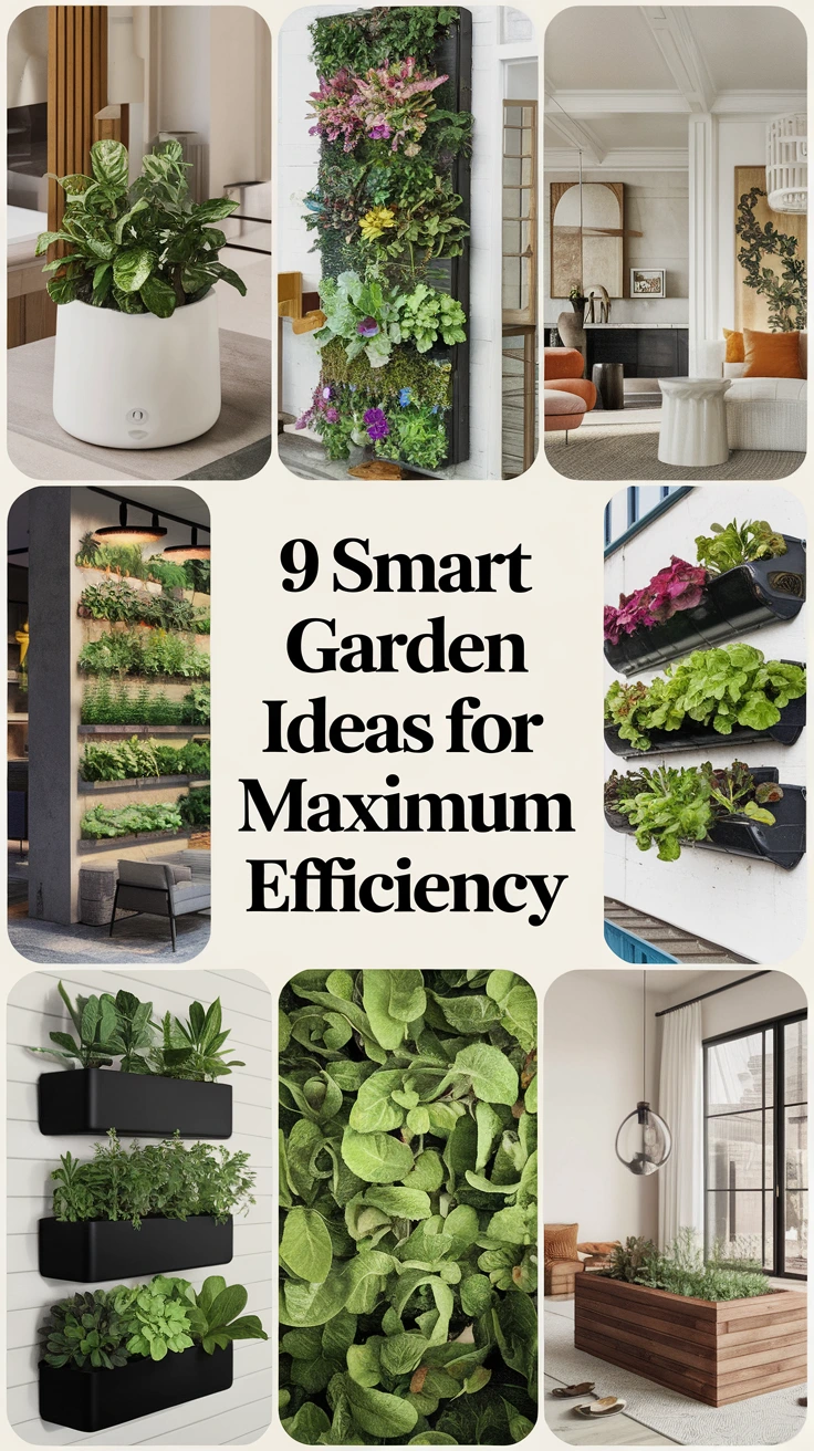 9 Smart Garden Ideas for Maximum Efficiency - Smart Plant Store