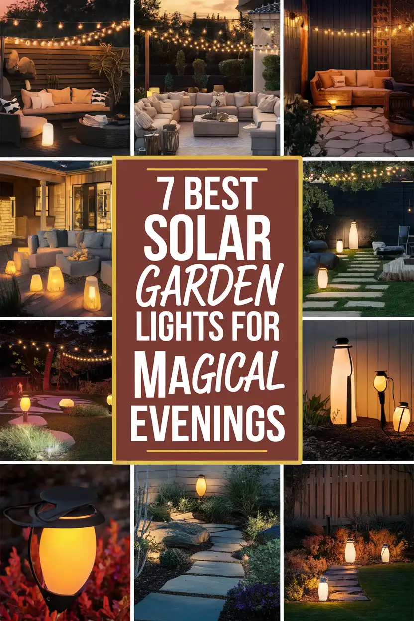 7 Best Solar Garden Lights for Magical Evenings: Enhance Your Outdoor ...